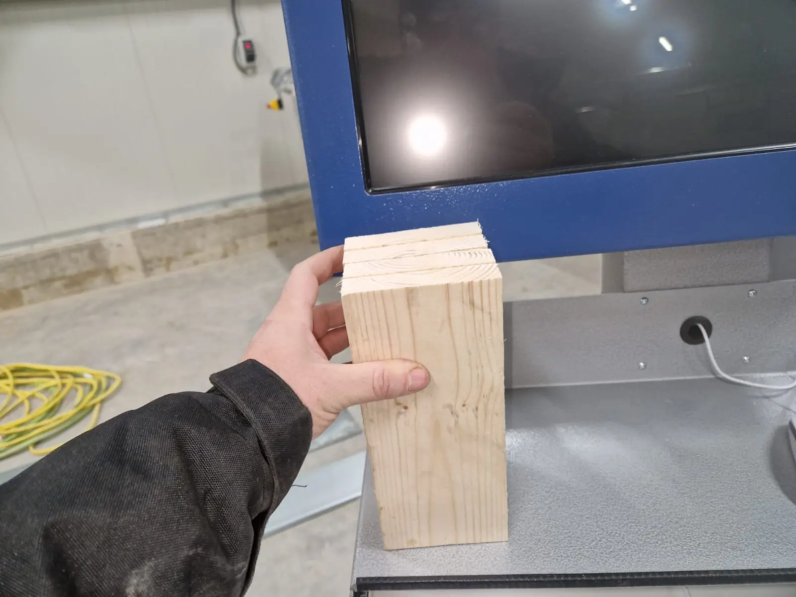 Linie optimizare CNC si sortare pe lungime - Paul Maschinenfabrik - montaj Wood Expert in Brasov